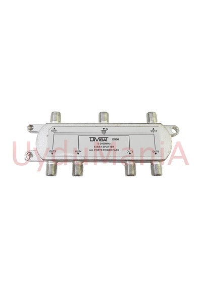 Divisat 1 Giriş 6 Çıkış 1/6 Splitter 5-2400