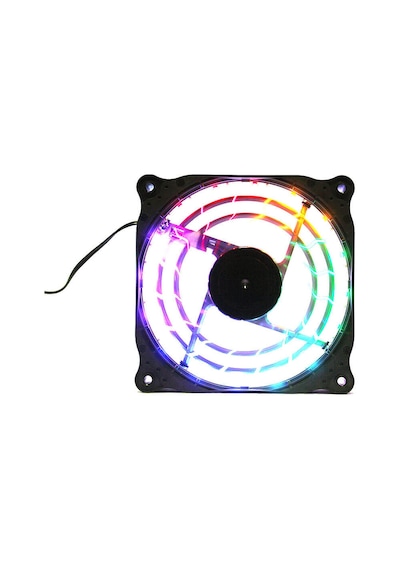 Coolmoon Rgb 12Cm Kasa Fanı 16 Milyon Renk Işıklı Rainbow Fan