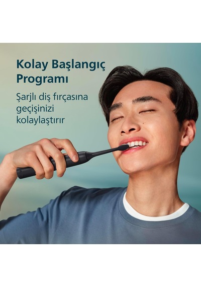 Tr Sonicare 3100 Sonic Şarjlı Diş Fırçası 2'li Paket, Siyah Ve Toz Pembe, 5 Kat Plak Temizliği, Basınç Sensör