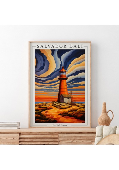 Salvador Dali Deniz Feneri Posteri, Dali Posteri, Dali