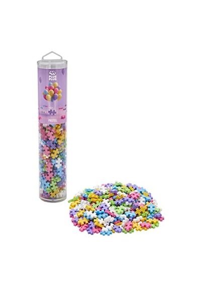 Pastel Mix, 240 Parça, Tüp İnşa Ve Yapı Seti Oyuncağı