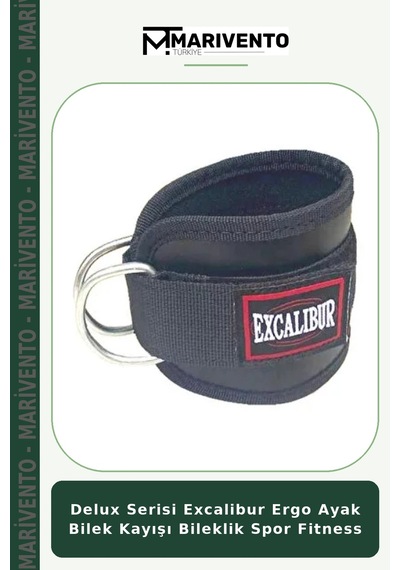 Delux Serisi Excalibur Ergo Ayak Bilek Kayışı Bileklik Spor Fitness Çok Renkli