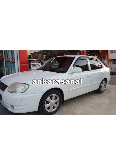 Hyundai Accent Admire Mügen Cam Rüzgarlığı 2003-2005 Arası 4 Lü N11.13205