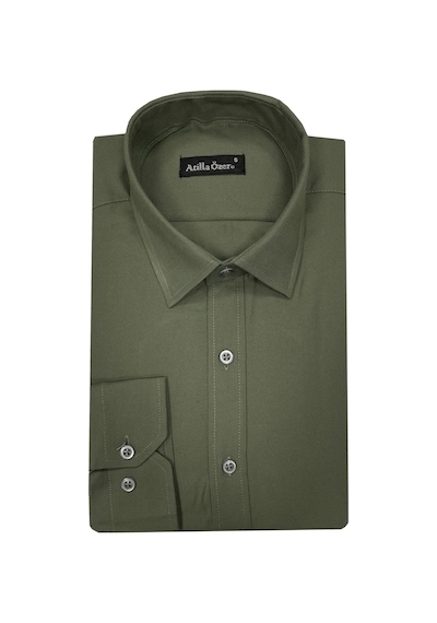 Atilla Özer Uzun Kol Slim Fit Erkek Gömlek-6857 001