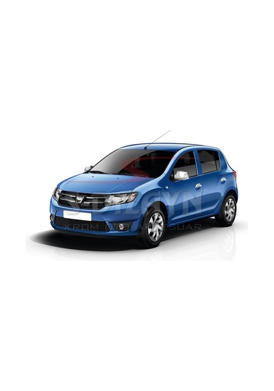 S-Dizayn Dacia Sandero Abs Krom Ayna Kapağı 2 Prç   2013-2020