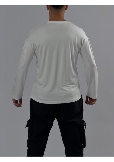 Cocopelli Ekru Bisiklet Yaka Basic Erkek Sweatshirt Coc3542