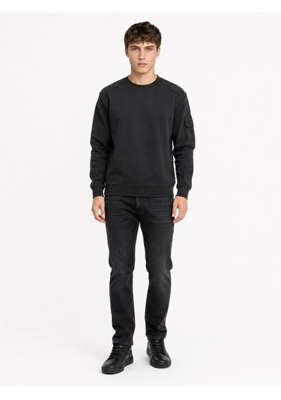 Loft Relax Fit Erkek Sweatshirt Lf2044141 Q1.v1 Siyah