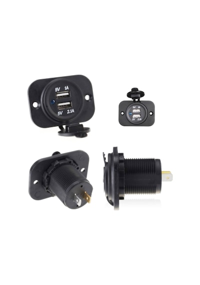 Usb Soketi. Usb Şarj Soketi. 12V/24V