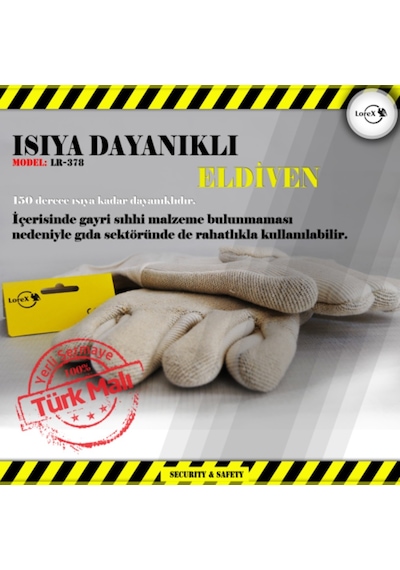 Lorex Lr-378 Yüksek Isıya Dayanıklı Eldiven (307821298)