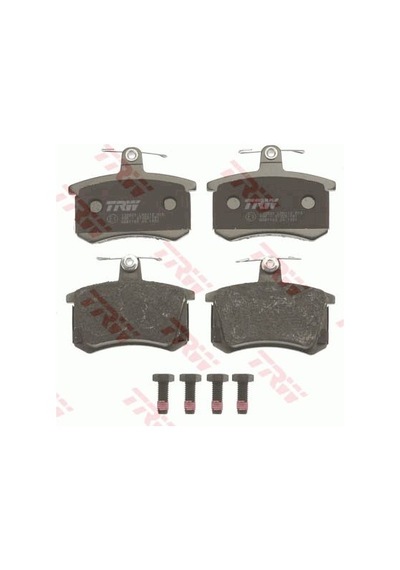 Audi A4 Arka Fren Balatası 1.8T Quattro 180 Beygir 1995-2001 Trw