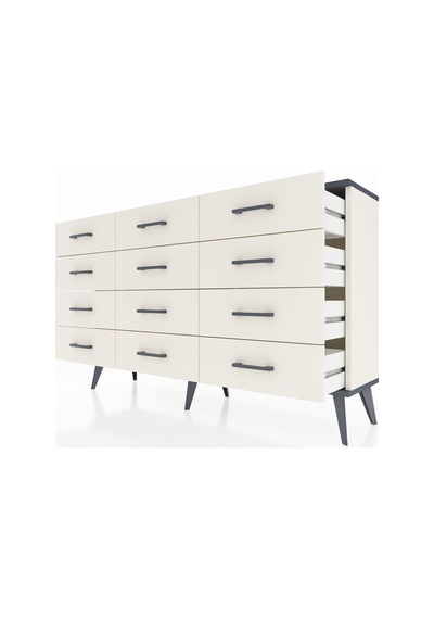 Arges Konsol 12 Çekmeceli 132x30x83 Aytaşı-antrasit/aytaşı Antrasit/aytaşı Arges Konsol 12 Çekmeceli 132x30x83 Aytaşı-antrasit/aytaşı Antrasit/aytaşı