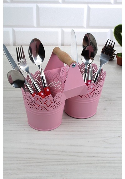 Loveq 2'li Metal Kaşıklık Ckr1793-p