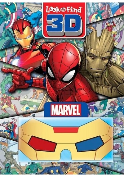 Marvel: Look And Find 3d Pı Kids