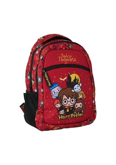 Harry Potter Back To Hogwarts Okul Çantası Kırmızı