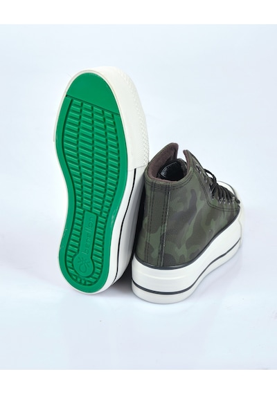 United Colors Of Benetton Benetton Yeşil Kadın Sneaker Bn 30821 001