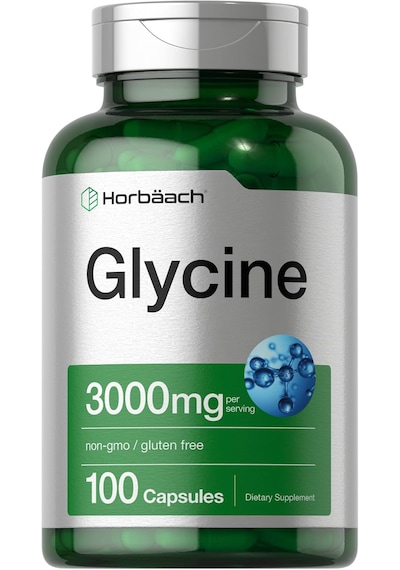 Horbäach Glycine Gilisin Stress Sleep Support 3000mg 100 Caps Aromasız