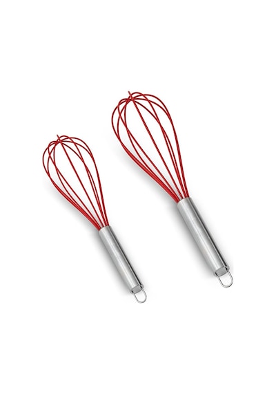Aryıldız Dailytools Silikon Çırpıcı Set Kırmızı 2 Parça Kırmızı