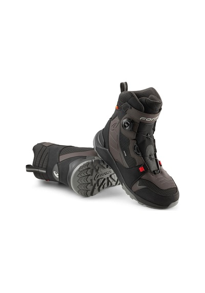 Forma+ Forma Adv Kite Korumalı Adventure Motosiklet Botu Siyah Gri Kahverengi