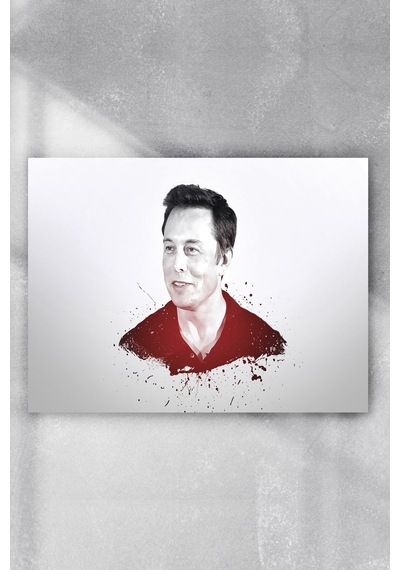 Elon Musk Girişimcilik Poster