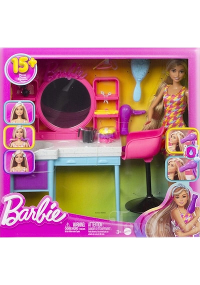 Barbie Muhteşem Kuaför Oyun Seti HKV00