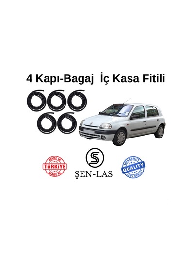 Renault Clio 2 Şen-las 4 Kapı + Bagaj Fitili Şl0811