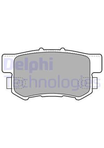 Cıvıc Arka Fren Balatası 01-16 Sedan Fd6 Fb7 / Cr-v 03-07 / Accord 98-08 Delphı Ls1507 Delphı 1507