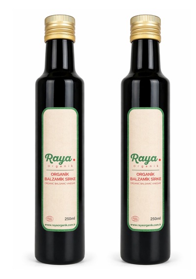 Organik Balzamik Sirke 2 Li Set 2 X 250 Ml Toplam 500 Ml