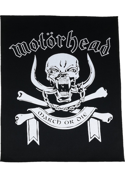Zepplin Giyim Motörhead March Or Die Büyük Sırt Patch Yama