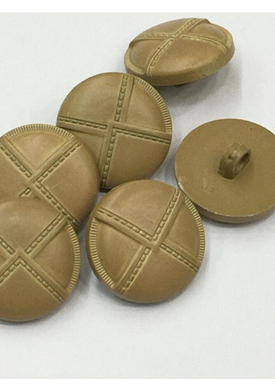 Trençkot Düğmesi 6 Lı Set Krem 2 Cm
