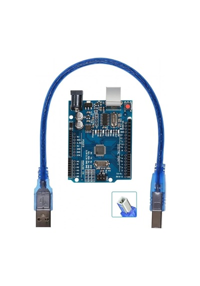 Arduino Uno R3 Ch340 Chip + Usb Kablo