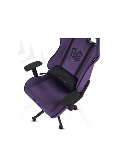 Rio Plus Balerion Terletmez Kadife Kumaş Mor Gaming Oyuncu Koltuğu -10 Mor