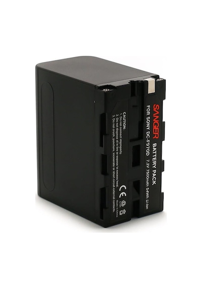 Sony Dsr-Pd190 Dsr-V10 Evo-250 Fdr-Ax1 için Sanger Np-F970D Batar