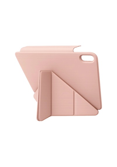 Apple İpad 2025 10.9 10.nesil A16 Edz Manyetik Standlı Tablet Kılıfı - Rose Gold Diğer