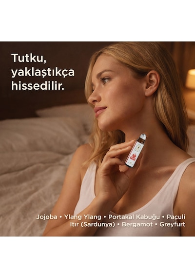 Roll-on Parfüm Seti 5 X 10 Ml Yağ Bazlı, Alkolsüz, Doğal İçerikli, Unisex Çiçeksi - Meyve - Odunsu