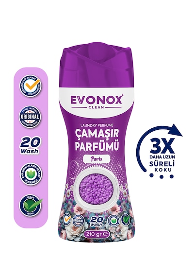 Clean Granül Çamaşır Parfümü & Çamaşır Yumuşatıcı Paris 210 Gr Tekli