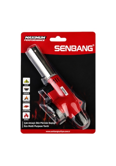 Senbang Çok Amaçlı Kamp Pürmüz Başlığı Torch Kamp Gazı Uyumlu Eco Multi Purpose Torch Diğer