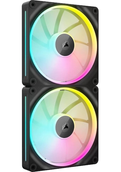 Corsaır İcue Lınk Lx140 Rgb 140mm Pwm Siyah İkili Kasa Fanı -