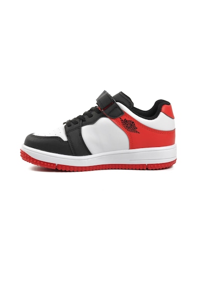 Aspor Haykat Kısa-f Siyah-kırmızı Cırtlı Çocuk Sneaker 001