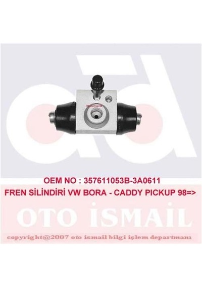 CIFAM 101-594 FREN SİLİNDİRİ PASSAT 88-96 CADDY I 82-92 CADDY II