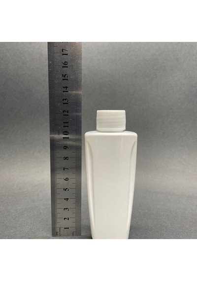 100 Cc Beyaz Sert Pet Şişe - Beyaz Kapaklı- 100ml Kozmetik Pet Ş