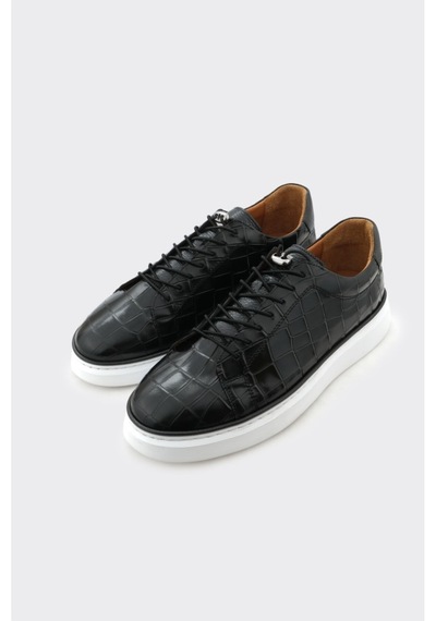 Derinet Hakiki Deri Bağcıklı Erkek Sneaker S.croco S.croco Derinet Hakiki Deri Bağcıklı Erkek Sneaker S.croco S.croco