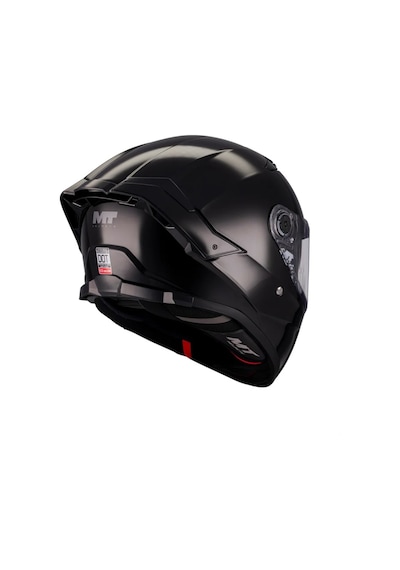 Kask Mt Ff18sv Thunder 4 Sv Pure A1 Parlak Siyah Full Face Kapalı Kask Diğer
