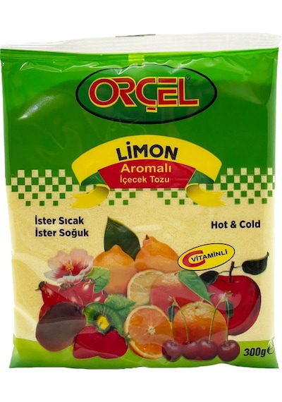 Orçel Limon Aromalı Toz İçecek 300 G