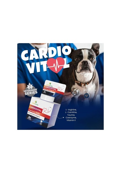 Cardiovital Kedi Ve Köpekler Için Desteği Lezzetli 60 Tablet