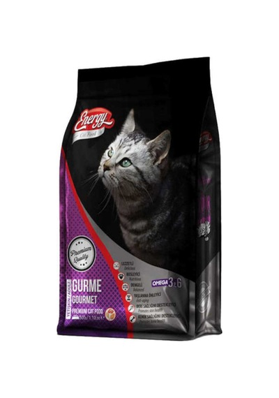 Energy Gurme Yetişkin Kedi Maması 2 x 500 G