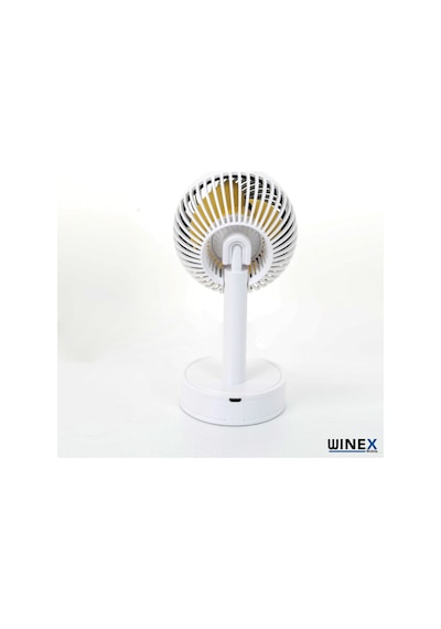 Winex Mini Taşınabilir Portatif Fan 3 Kademeli Vantilatör Beyaz