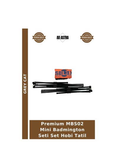 Premium Mbs02 Mini Badmington Seti Set Hobi Tatil