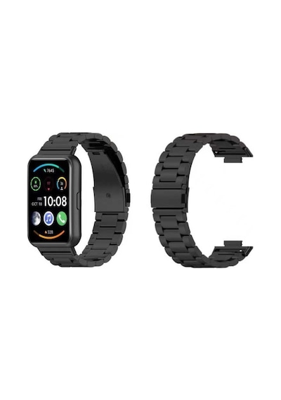 Huawei Watch Fit 2 Metal Kordon Dönüştürücü Clo- Rose Gold
