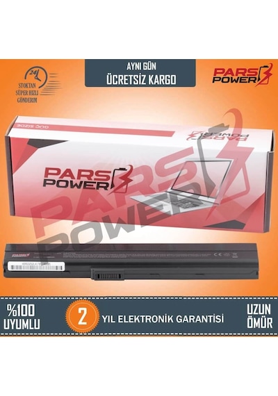 Asus Uyumlu B53J-So075. B53J-So077X Notebook Batarya - Pil Pars Power