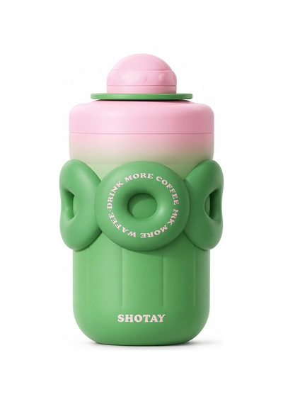 Shotay Durable Çelik Termos Matara Yeşil 1500 Ml.